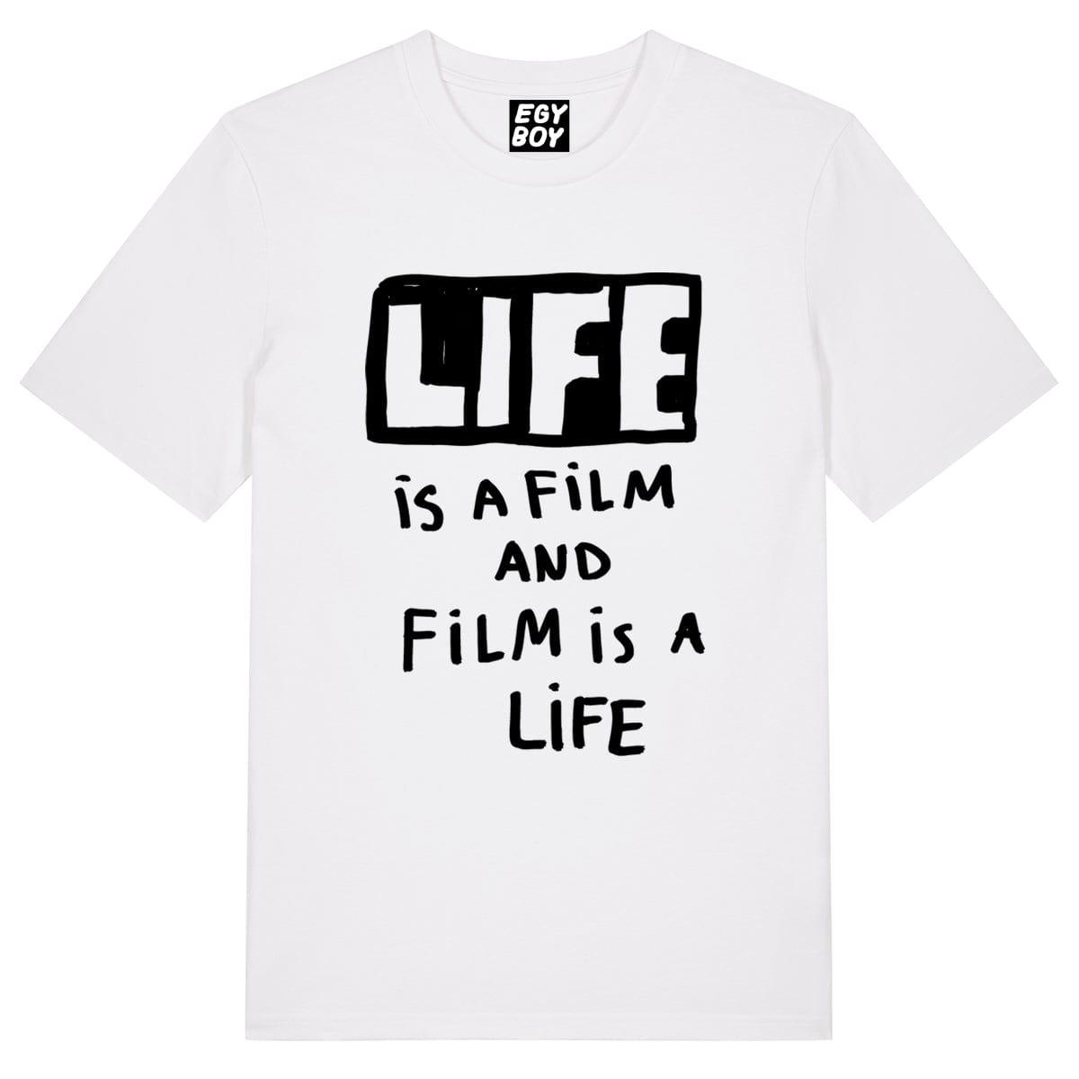 Egyboy T-shirt LIFE IS A FILM