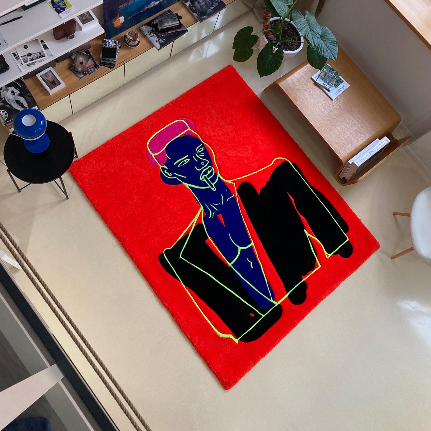 Egyboy Kvepalai GRACE JONES ARTWORK RUG 200 x 150cm