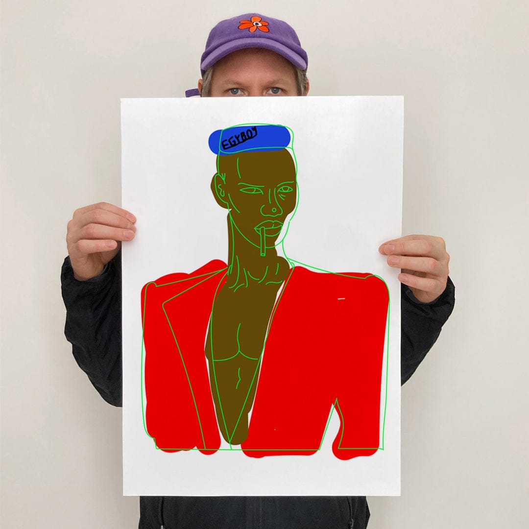 Egyboy Posters GRACE JONES Art Print