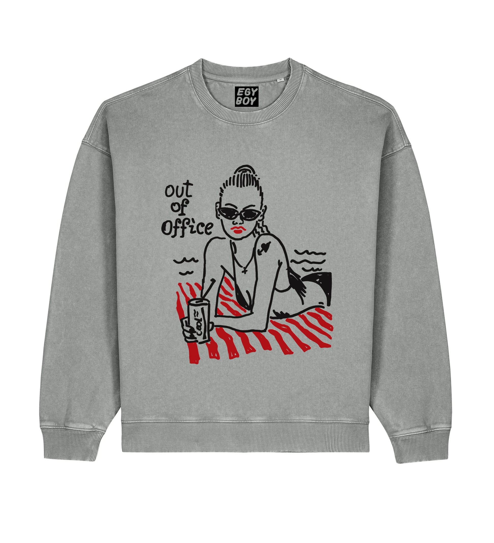 Egyboy Sweater OUT OF OFFICE