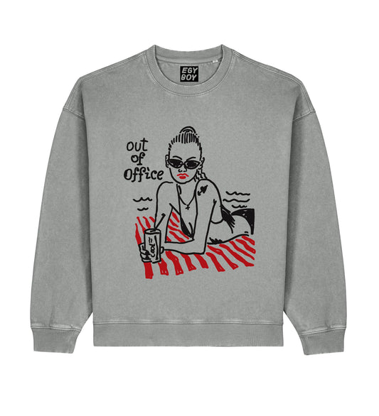 Egyboy Sweater OUT OF OFFICE