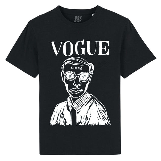 Egyboy T-shirt VOGUING BLACK TEE [-60%] BLACK FRIDAY SPECIAL