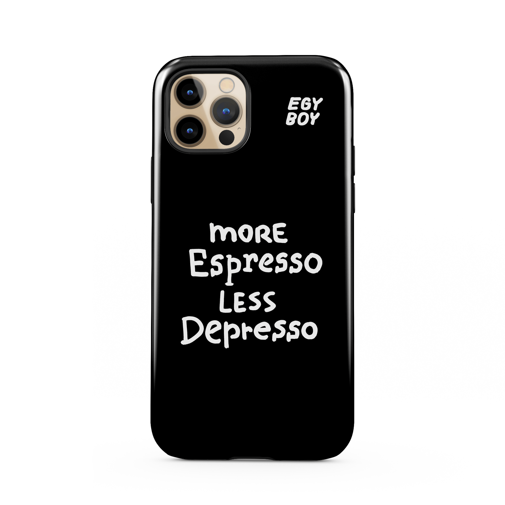 Egyboy Telefono dėkliukas More Espresso Less Depresso