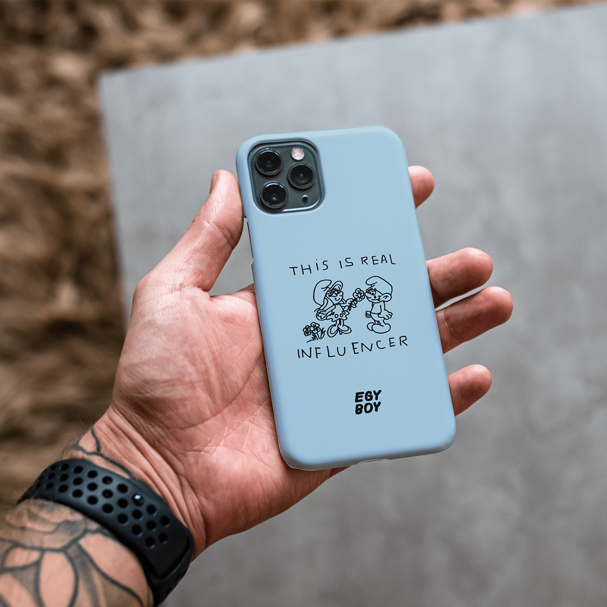 Egyboy Telefono dėkliukas Real Influencer